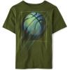 The Children’s Place Baby-Girls and Toddler Basic Long Sleeve Layering Tees(Basketball)