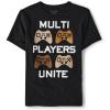 The Children’s Place Baby-Girls and Toddler Basic Long Sleeve Layering Tees(Multi Players Unite)