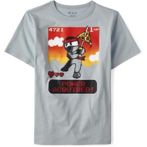 The Children’s Place Baby-Girls and Toddler Basic Long Sleeve Layering Tees(Power Acquired)