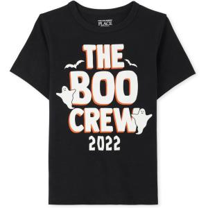 The Children’s Place Baby-Girls and Toddler Basic Long Sleeve Layering Tees(The Boo Crew-2023)