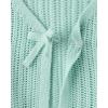 The Children’s Place Girls’ Long Bell Sleeve Tie Front Layering Cardigan(Mint Cream)