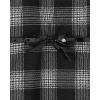 The Children’s Place Girls’ Plaid Stretch Jacquard Short Sleeve Dress(Black Plaid)