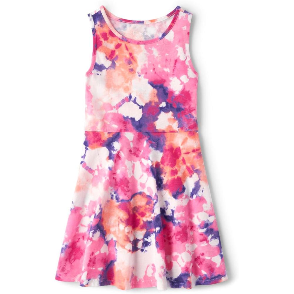 imageThe Childrens PlaceShort Sleeve Fashion DressPink Glow