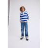 The Children’s Place Boys Long Sleeve Rugby Polo(Huron Blue)