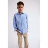 The Children’s Place,Boys,Long Sleeve Oxford Button Down Shirt,Huron Blue,XX-Large