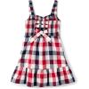 The Children’s Place,Short Sleeve Fashion Dress(Americana Gingham)