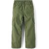The Children’s Place Boys’ Pull on Cargo Pants(Truly Olive Wide)