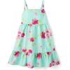 The Children’s Place,Short Sleeve Fashion Dress(Mint Tea)