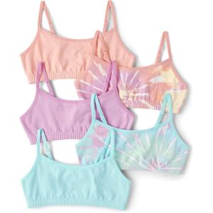 The Children’s Place Girls Bralette(Pink Quartz 5-pack)
