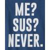Assorted Everyday Short Sleeve Graphic T-Shirts,multipacks(Bday Bruh/Me Sus Never 2-pack)