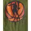 Assorted Everyday Short Sleeve Graphic T-Shirts,multipacks(Level Up/Basketball/Me Sus Never 3-pack)