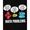 The Children’s Place Boys School,Learning Short Sleeve Graphic T-Shirts,3 Pack(Genius/Math/Lunch)
