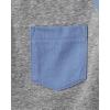 The Children’s Place Boys Short Sleeve Knit T-Shirt(Blue/Lt Blue Stripe/White/Grey 4-pack)