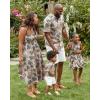 The Children’s Place boys Short Sleeve Button Up Shirt(Tropical Leaf)