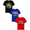 The Children’s Place Boys School,Learning Short Sleeve Graphic T-Shirts,3 Pack(How I Roll/1st Day of 3rd Grade/Genius)