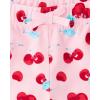 The Children’s Place Baby Girls’ and Toddler Assorted Knit Shorts(Cherries 4-pack)