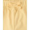 The Children’s Place Baby Girls’ and Toddler Assorted Knit Shorts(Yellow Floral 4-pack)