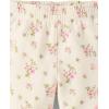 The Children’s Place Baby-Girls and Toddler Active Premium Fleece Wide Leg Lounge Pants(White Daisy)