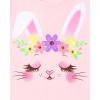 The Children’s Place Baby-Girls and Toddler All Holidays,Birthdays Short Sleeve Graphic T-Shirts,3 Pack(Bunny Face/Eggs/Bunny Girl)