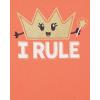 The Children’s Place Baby-Girls and Toddler Assorted Everyday Short Sleeve Graphic T-Shirts,multipacks(Lil Boss/I Rule)