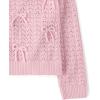 The Children’s Place Baby-Girls and Toddler Long Sleeve Crew Neck Pullover Sweater(Rose Mist Bows)