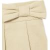 The Children’s Place Toddler Girls’ Uniform Bow Pleated Skort(Sandy 2-pack)