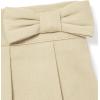 The Children’s Place Toddler Girls’ Uniform Bow Pleated Skort(Sandy/Tidal 2-pack)