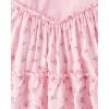 The Children’s Place baby girls Heart Mesh Tutu Dress(Floral Pink)