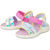 The Children’s Place girls Baby Girls and Toddler Sporty Sandals With Adjustable Straps(Pink Multi Metallic)