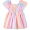 The Children’s Place Baby-Girls and Toddler Sleeveless Casual Dresses(Rainbow Flutter)