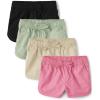 Pink/Straw/Green/Black 4-pack
