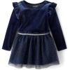 The Children’s Place baby girls Heart Mesh Tutu Dress(Tidal)