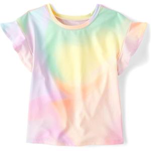 The Children’s Place Baby-Girls and Toddler Atheletic Short Sleeve Shirt(Seagrove)