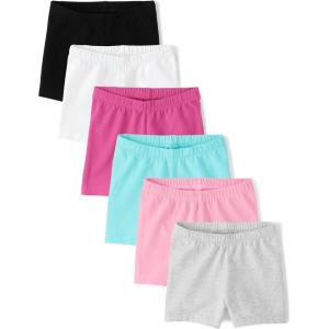 and Toddler Assorted Cartwheel Shorts(Sugarcandy 6-pack)