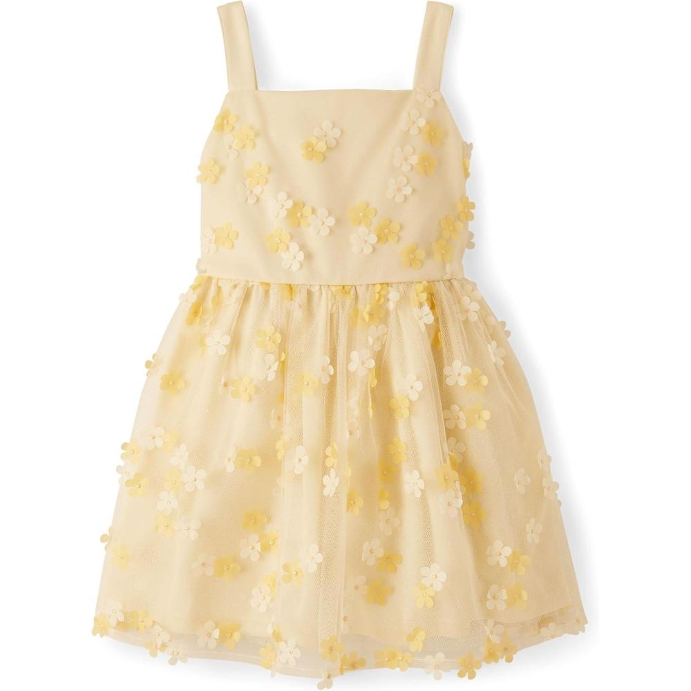 imageThe Childrens PlaceGirlsDressy Dress Short SleeveVanilla Wafer6