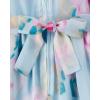 The Children’s Place,Girls,Dressy Ruffle Dress,Short SleeveChalk Blue,Large