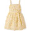 The Children’s Place,Girls,Dressy Dress, Short SleeveVanilla Wafer,6