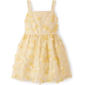 The Children’s Place,Girls,Dressy Dress, Short SleeveVanilla Wafer,6