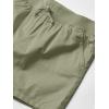 The Children’s Place Girls’ Twill Pull on Shorts(Misty Glen)