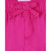 The Children’s Place Girls’ Twill Pull on Shorts(Neon Pink)