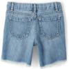 The Children’s Place Girls Twill Skimmer Shorts(Lea Distressed)