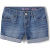 Denim Shortie Shorts(Rose Wash)
