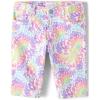 The Children’s Place,Denim Skimmer Shorts,Faded Tie Dye,14