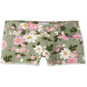 Denim Shortie Shorts(Misty Glen)
