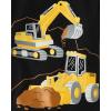 The Children’s Place Baby Boys’ Graphic T-Shirts (3-Pack)(Excavator/My Luck/Race Cars)