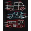 The Children’s Place Baby Boys’ Graphic T-Shirts (3-Pack)(Firetuck/Ambulance/Trucks)