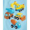 The Children’s Place Baby Boys’ Graphic T-Shirts (3-Pack)(Sunny Vibes/Camp/Trucks)