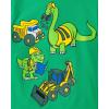 The Children’s Place Baby-Boys and Toddler Dino Short Sleeve Graphic T-Shirts,multipacks(Dino Construction 3-pack)