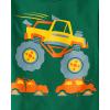 The Children’s Place,Baby Boys,and Toddler Assorted Everyday Long Sleeve Graphic T-Shirts(Construction Trucks/Monster Truck)