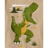 The Children’s Place,Baby Boys,and Toddler Assorted Everyday Long Sleeve Graphic T-Shirts(Cute Fool You/Dino)